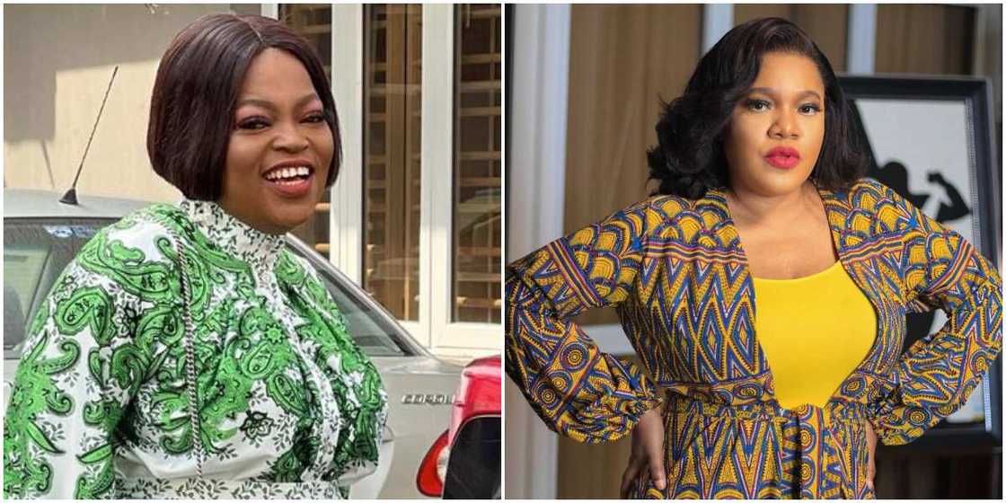 Funke Akindele and Toyin Abraham Funke Akindele and Toyin Abraham