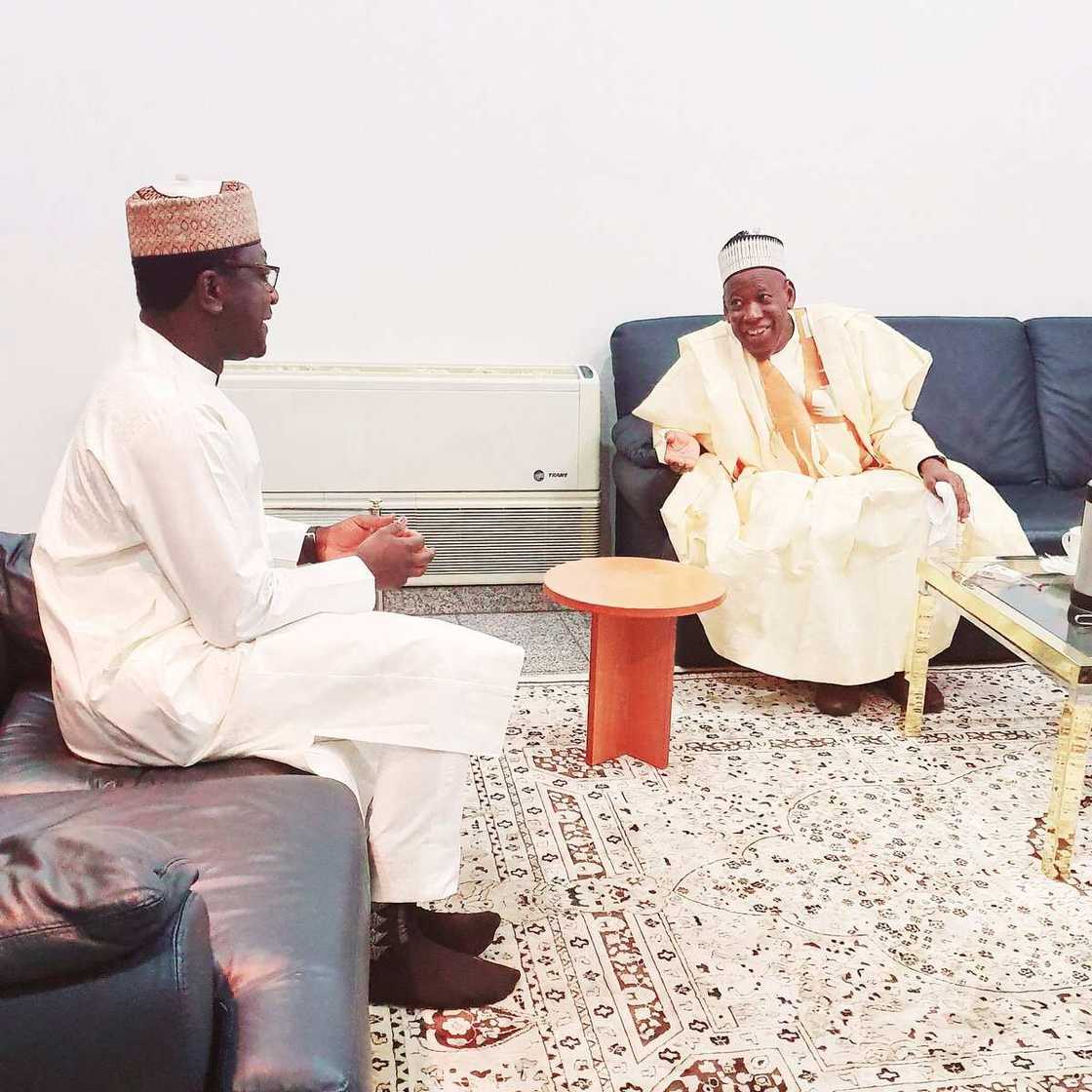 Abinda Abdulmumin Kofa ya fada bayan ya ziyarci Ganduje (Hotuna) Abinda Abdulmumin Kofa ya fada bayan ya ziyarci Ganduje (Hotuna)