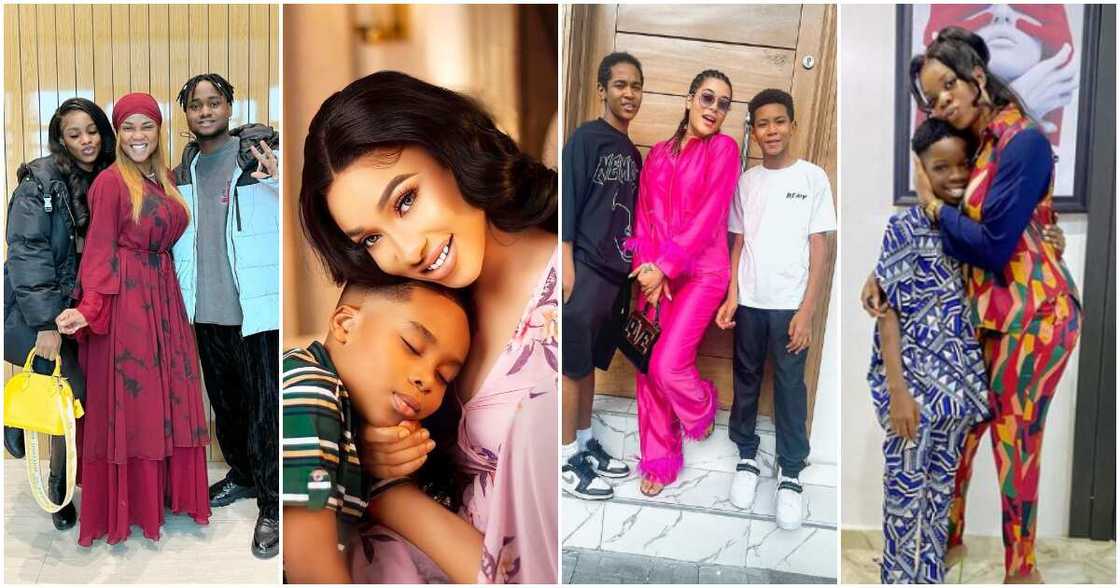 Nigerian celebrity single mothers. Nigerian celebrity single mothers.