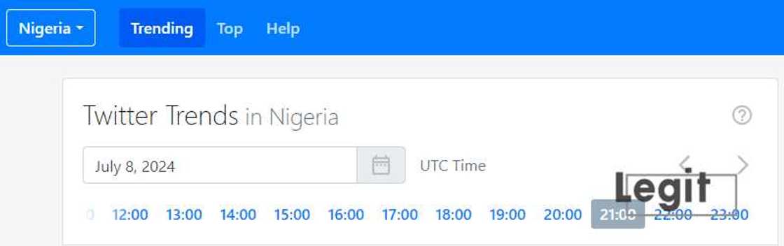 Twitter trends in Nigeria on July 8 2024 Twitter trends in Nigeria on July 8 2024