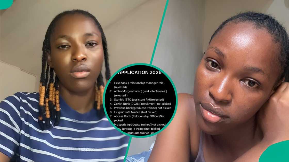 A Nigerian lady who applied to top Nigerian banks and companies cries out as she was rejected 22 times. A Nigerian lady who applied to top Nigerian banks and companies cries out as she was rejected 22 times.