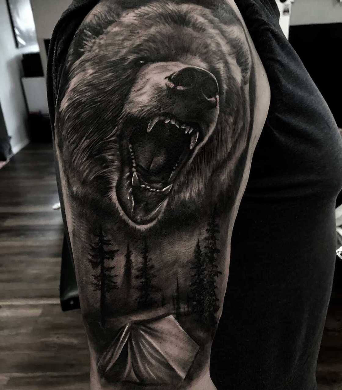 bear tattoo bear tattoo