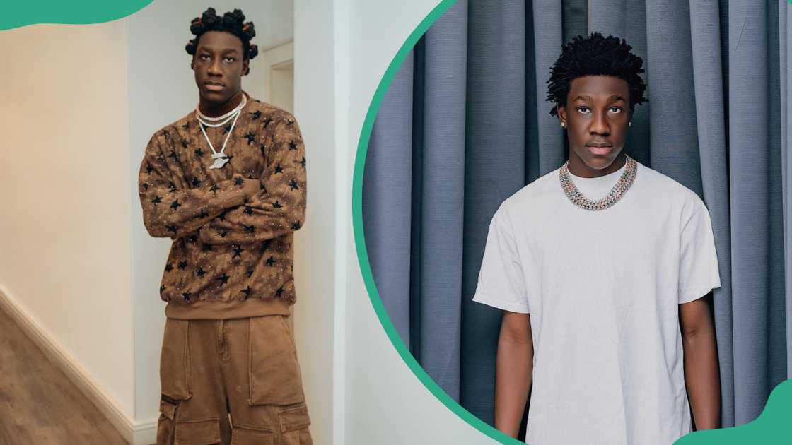 Zerry DL in a house (L). Zerry posing for a photo (R) Zerry DL in a house (L). Zerry posing for a photo (R)