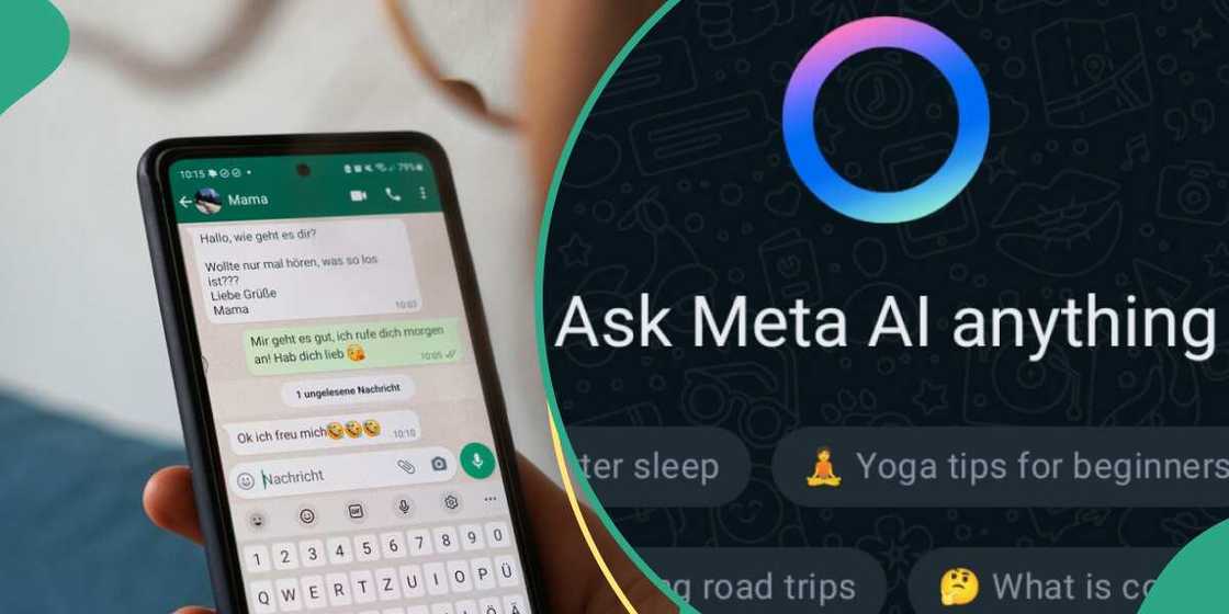 Whatsapp new AI featuree Whatsapp new AI featuree