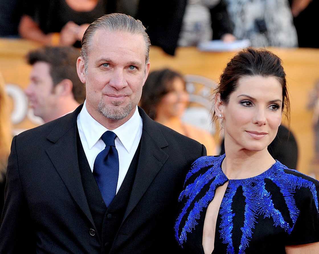 Jesse James and actress Sandra Bullock attend an award ceremony together Jesse James and actress Sandra Bullock attend an award ceremony together