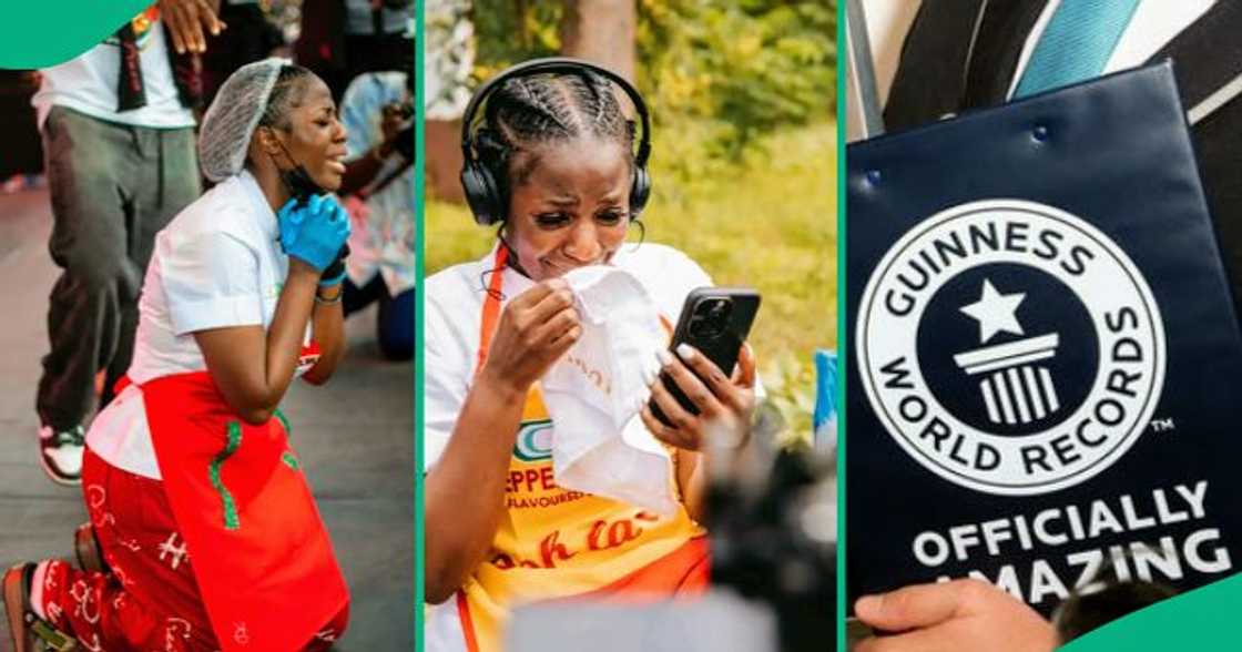 Hilda Baci breaks another record for the biggest jollof rice. Hilda Baci breaks another record for the biggest jollof rice.