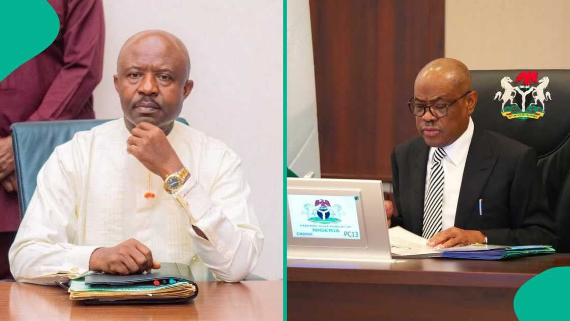 Tammy Danagogo da Nyesom Wike Tammy Danagogo da Nyesom Wike