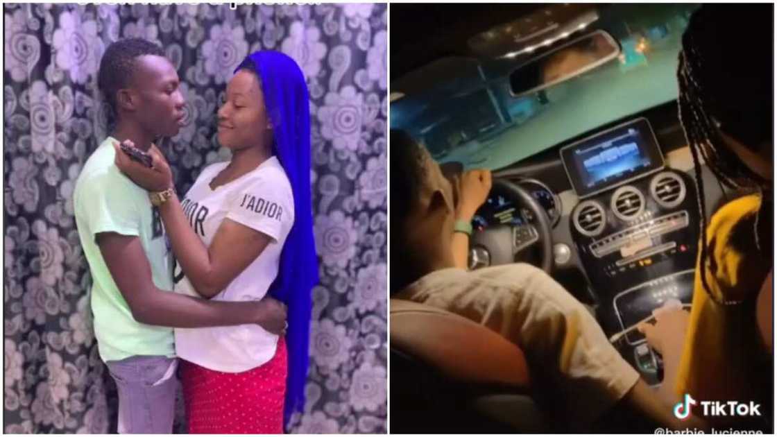 Sweet couple goals/buying car as a young man. Sweet couple goals/buying car as a young man.