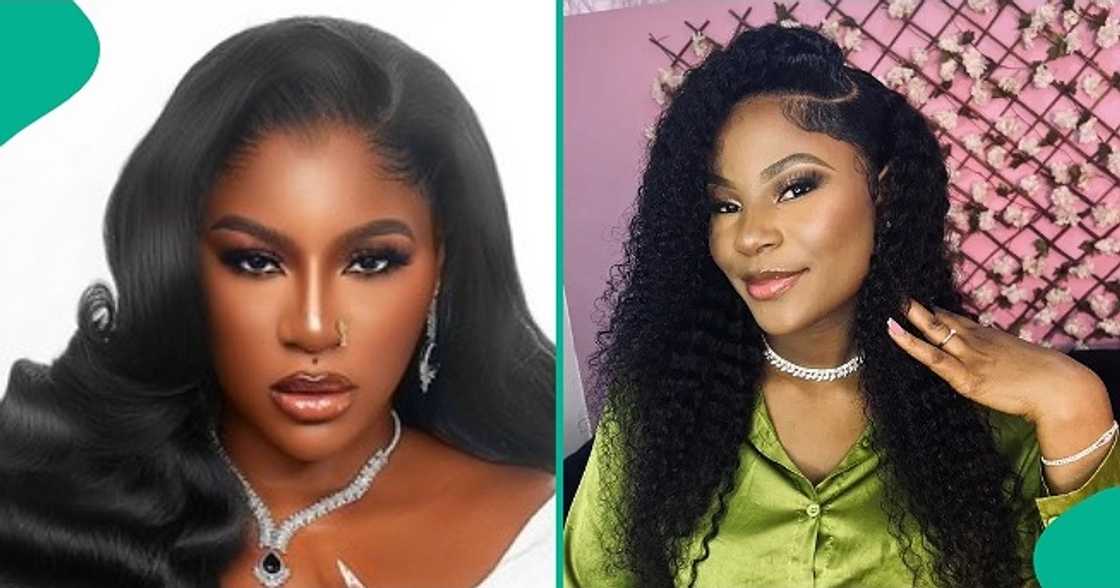 Corps member who bears striking resemblance to Destiny Etiko leaves secondary school students in awe. Corps member who bears striking resemblance to Destiny Etiko leaves secondary school students in awe.