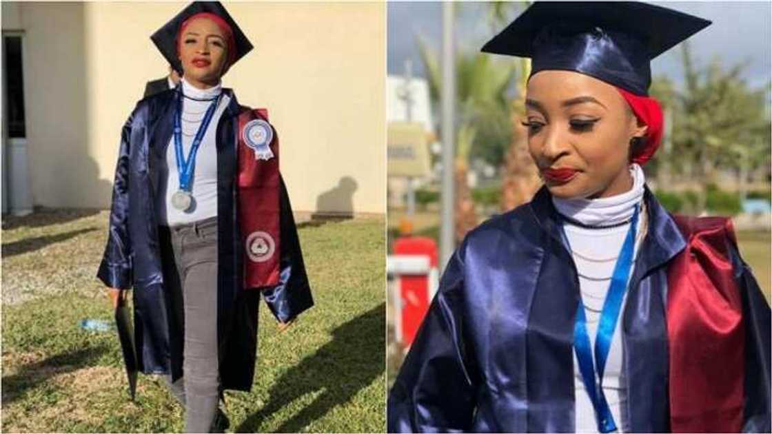 Barka: Rahama Sadau ta kammala karatun digiri a wata jami’ar kasar waje (Hotuna) Barka: Rahama Sadau ta kammala karatun digiri a wata jami’ar kasar waje (Hotuna)