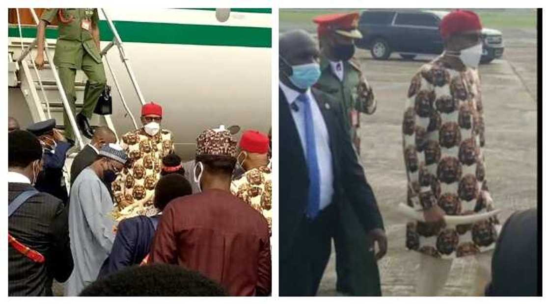 Truly, Buhari arived Imo in style Truly, Buhari arived Imo in style