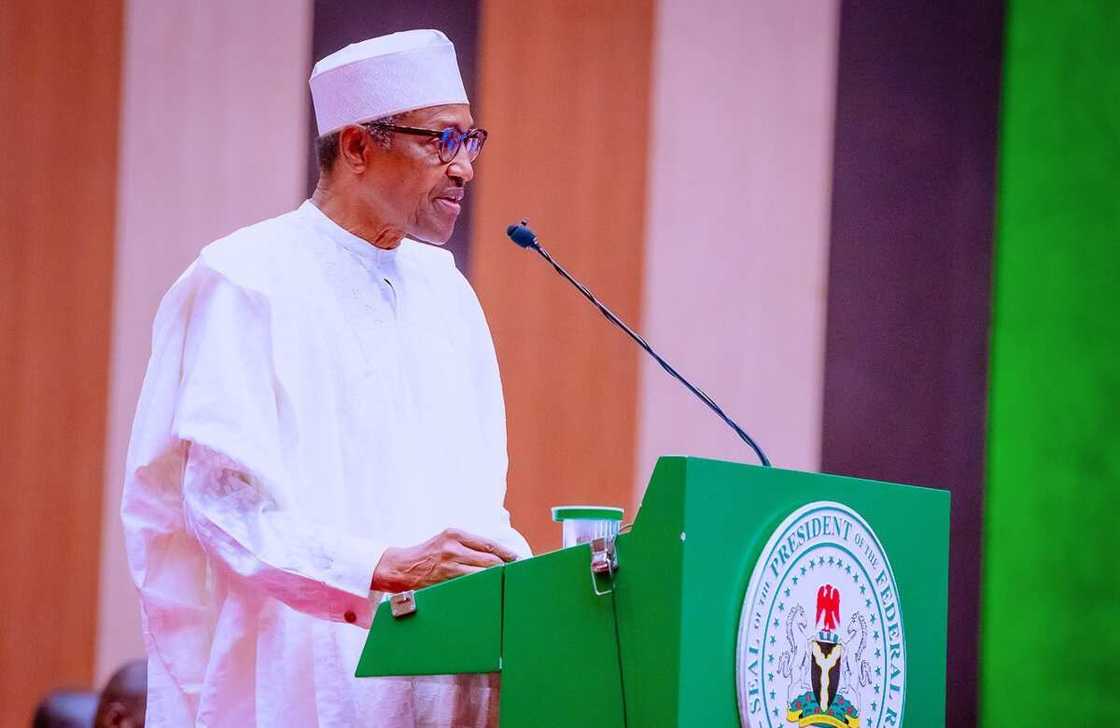 Shugaban ƙasa, Muhammadu Buhari. Shugaban ƙasa, Muhammadu Buhari.