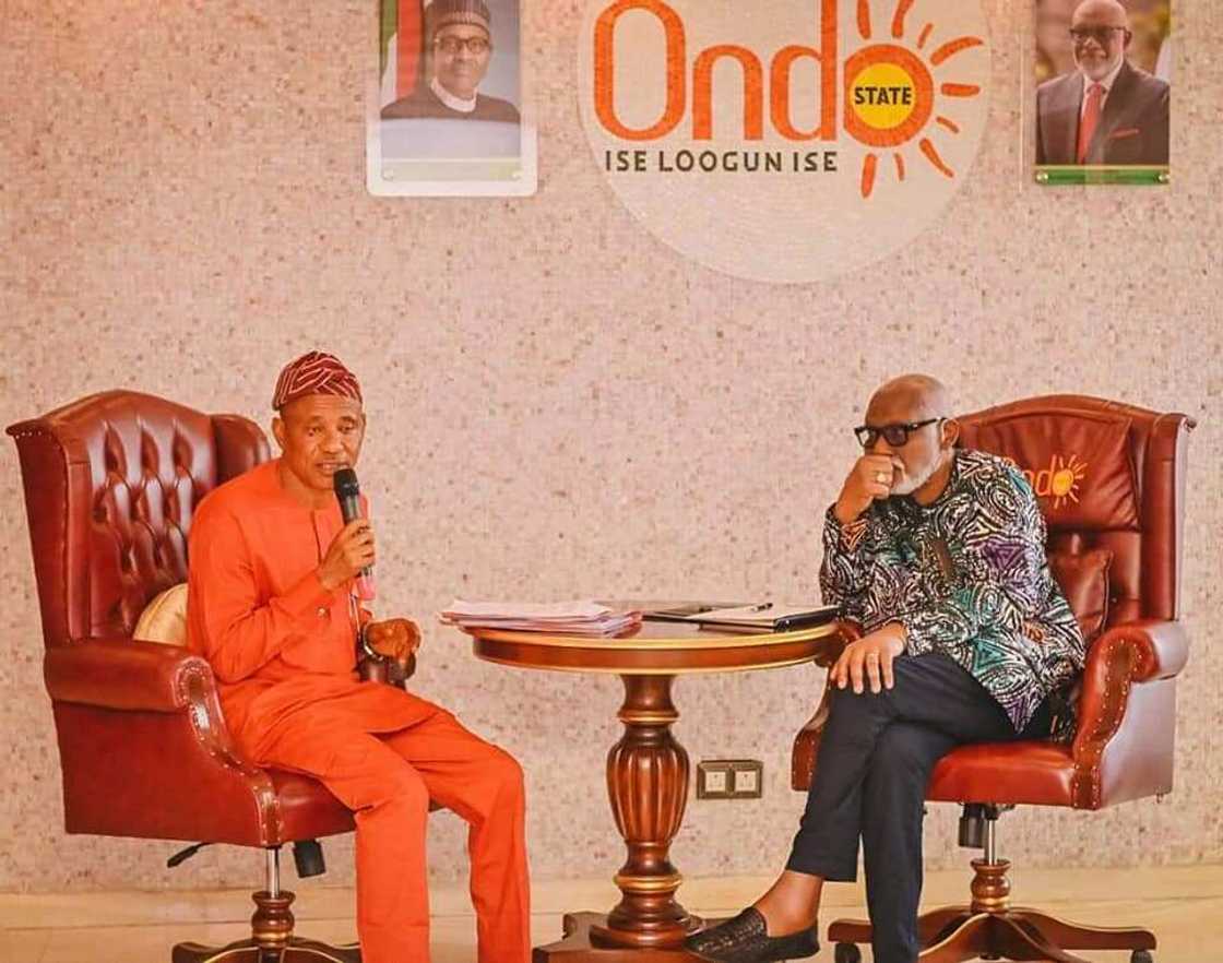 Governor Oluwarotimi Akeredolu, SAN, of Ondo state Governor Oluwarotimi Akeredolu, SAN, of Ondo state