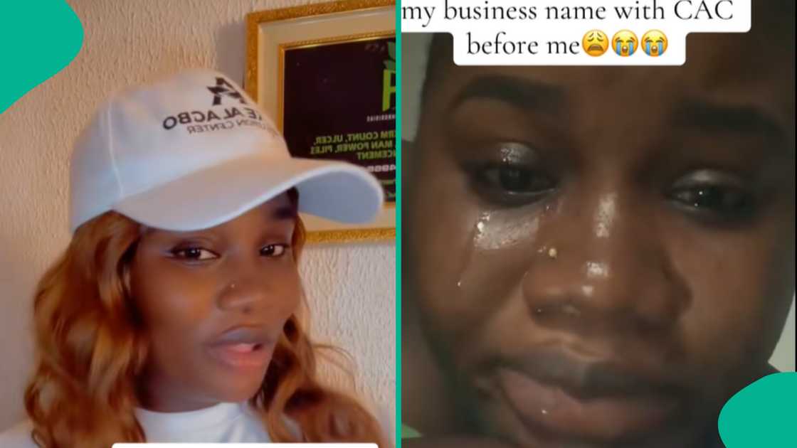 Nigerian lady discovers someone registered her business name.