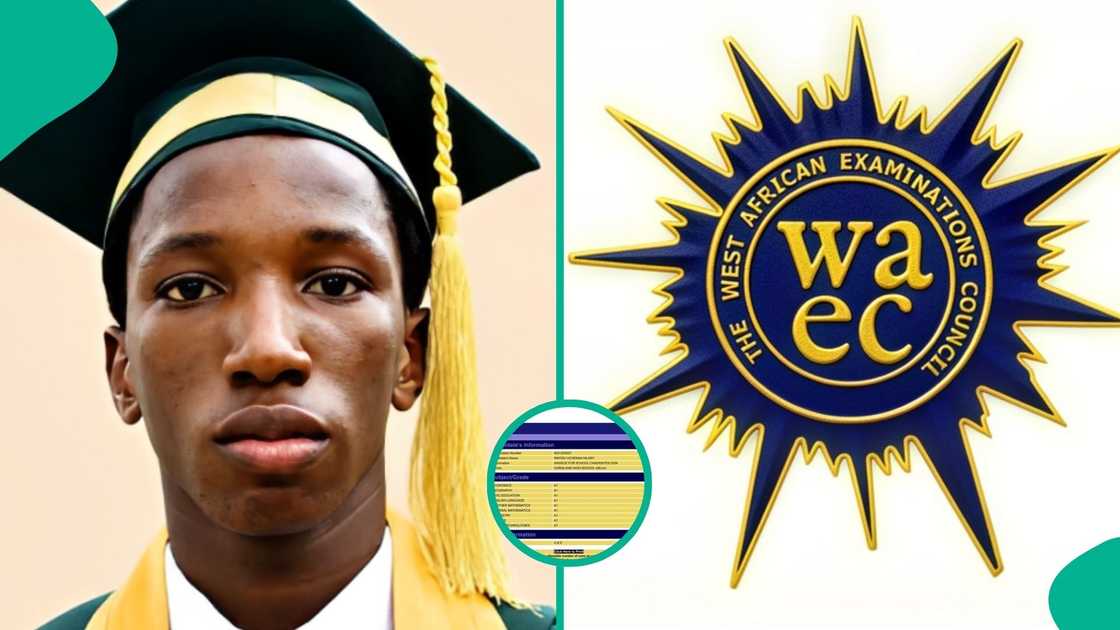 Boy who scored 297 in JAMB clears 2026 WAEC, scoring A1 in all 9 subjects, father reacts