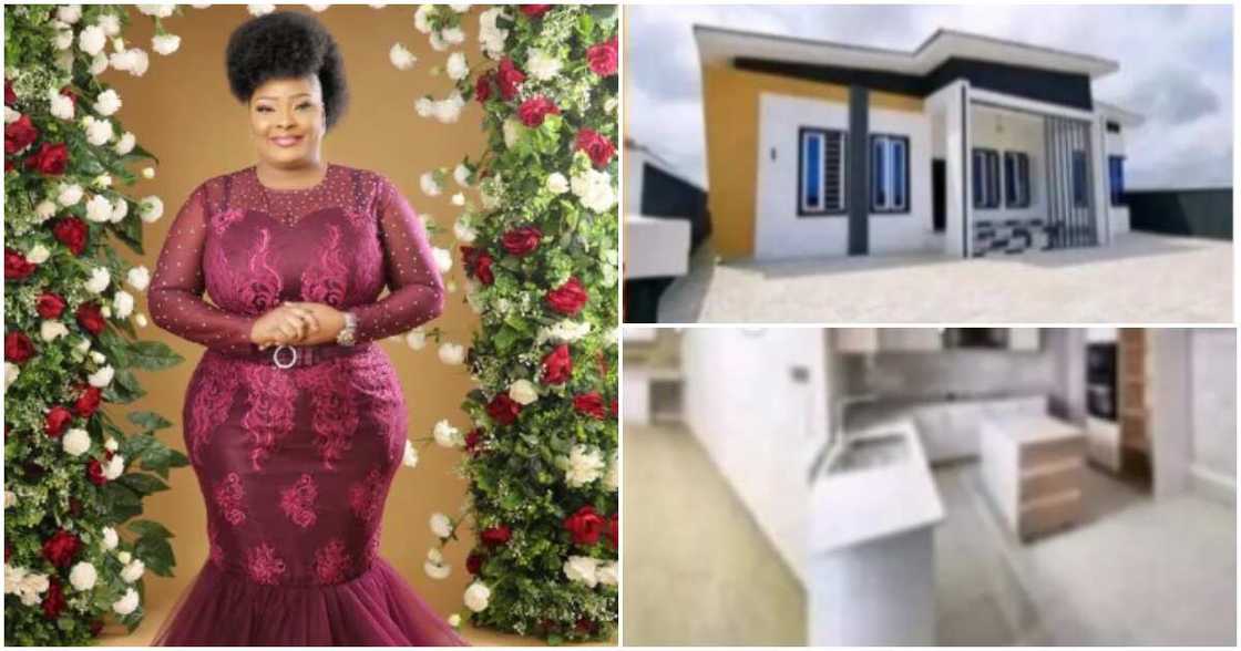 Photos of Ronke Odusanya and her alleged new house Photos of Ronke Odusanya and her alleged new house