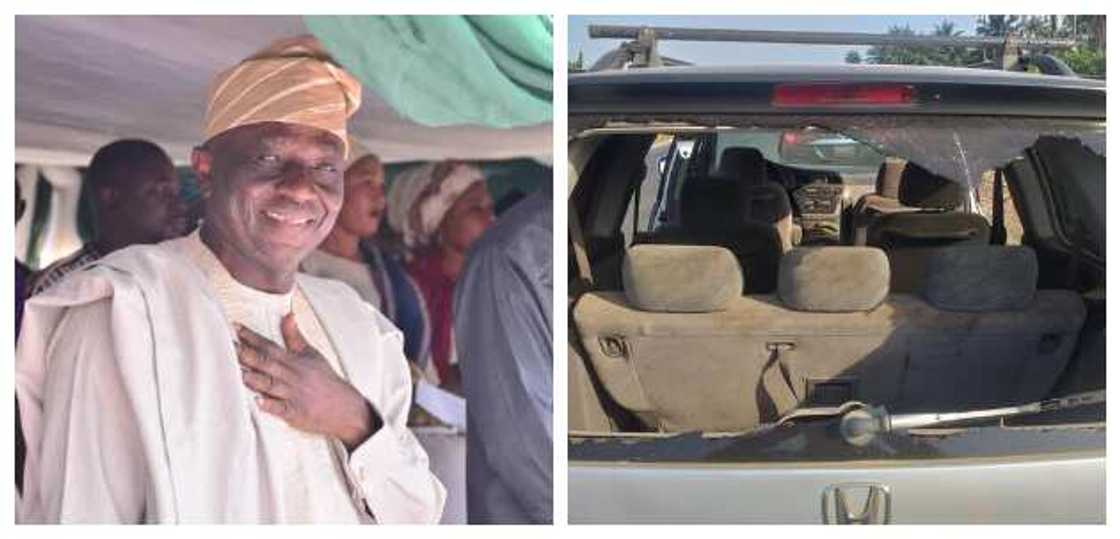 Adelere Oriolowo: APC senator escapes assassination attempt Adelere Oriolowo: APC senator escapes assassination attempt