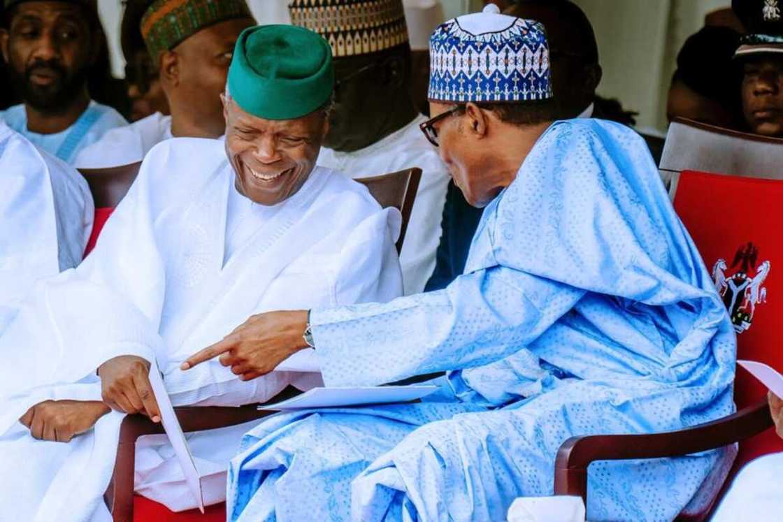 President Buhari and VP Osinbajo President Buhari and VP Osinbajo