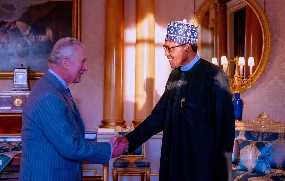 President Buhari/King Charles III/Buckingham Palace, United Kingdom (UK) President Buhari/King Charles III/Buckingham Palace, United Kingdom (UK)