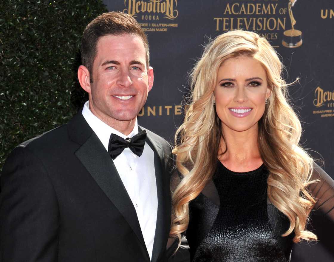 Christina El Moussa and Tarek El Moussa in Pasadena, California.