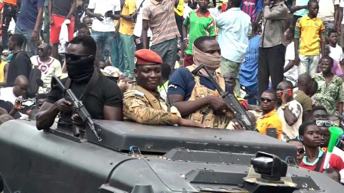 Burkina's transitional president Captain Ibrahim Traore took power in a coup on September 30 Burkina's transitional president Captain Ibrahim Traore took power in a coup on September 30