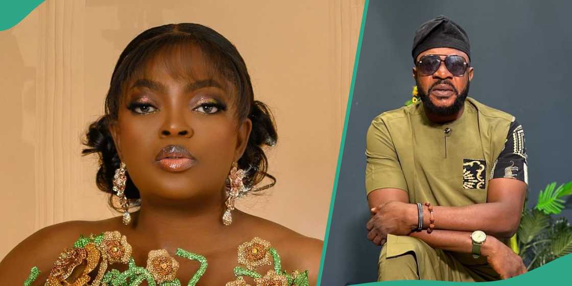 Odunlade Adekola shares good news about Funke Akindele. Odunlade Adekola shares good news about Funke Akindele.