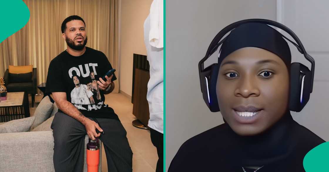 A moment capturing Davido's manager Asa and streamer Enzo at the singer's Dallas concert trends on social media. A moment capturing Davido's manager Asa and streamer Enzo at the singer's Dallas concert trends on social media.