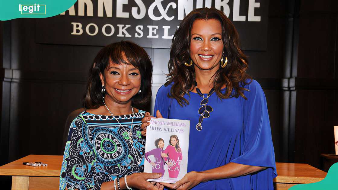 Actress Vanessa Williams and her mother, Helen Williams at The Grove Actress Vanessa Williams and her mother, Helen Williams at The Grove
