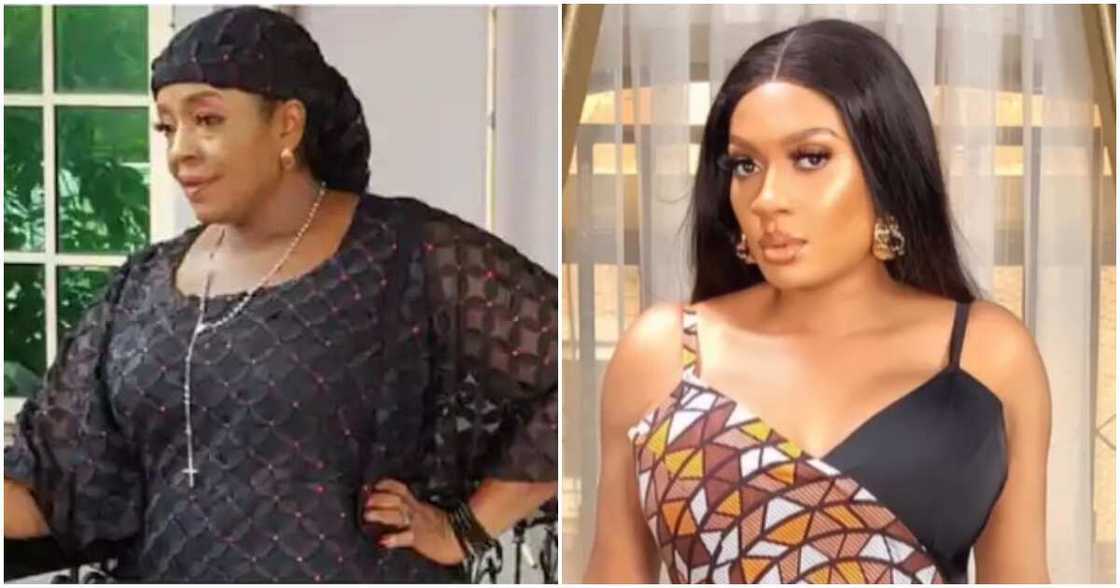 Actress Rita Edochie and Yul Edochie's first wife May Actress Rita Edochie and Yul Edochie's first wife May