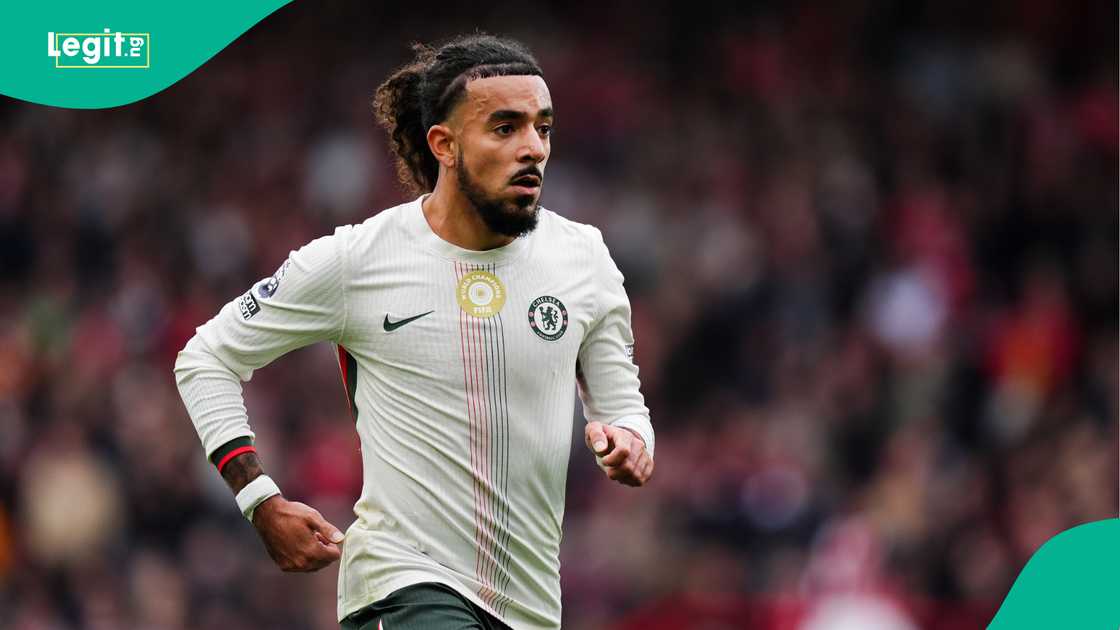 Malo Gusto, Chelsea, Nottingham Forest, City Ground, England, Premier League. Malo Gusto, Chelsea, Nottingham Forest, City Ground, England, Premier League.