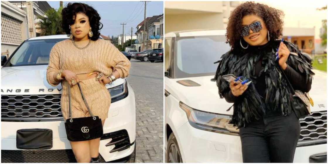 Bobrisky: Inside crossdresser's luxury garage and his cars worth Bobrisky: Inside crossdresser's luxury garage and his cars worth