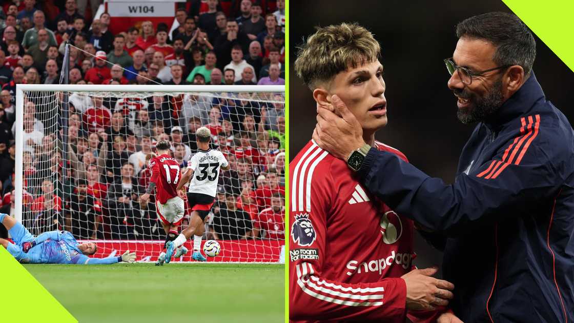 Alejandro Garnacho assisted Joshua Zirkzee's goal in Manchester United vs Fulham