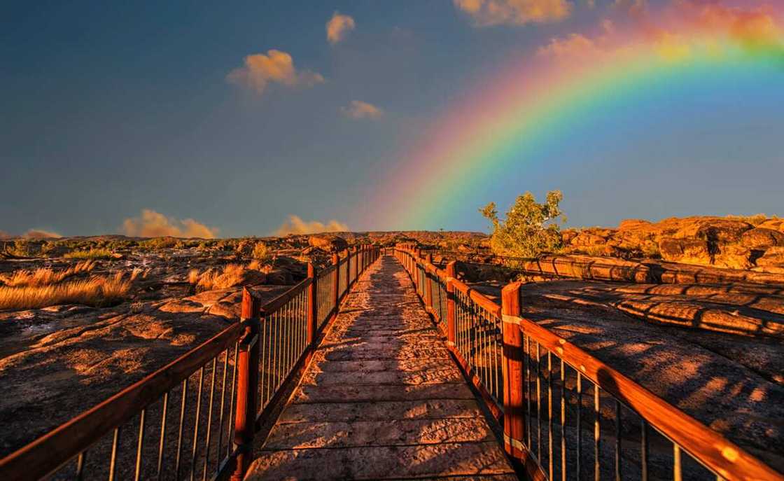 spiritual meaning of double rainbow