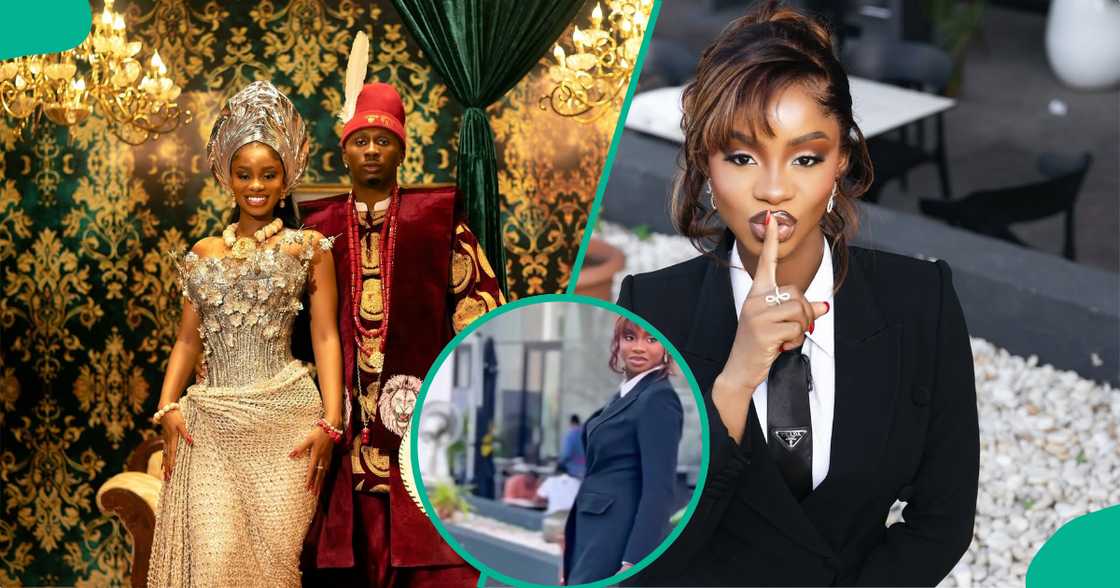 Tosin Silverdam claims Priscilla Ojo might be pregnant. Tosin Silverdam claims Priscilla Ojo might be pregnant.