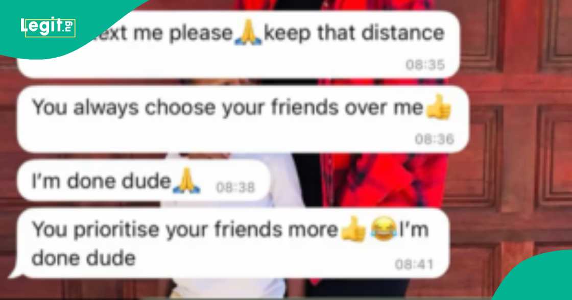 Lady laments as boyfriend dumps her for celebrating friend's birthday