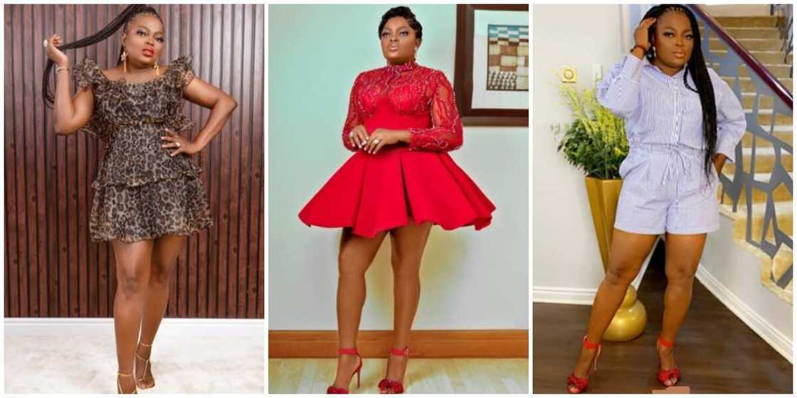 Photos of Funke Akindele.