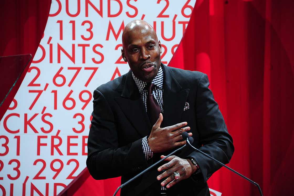 Kevin Willis at Philips Arena in Atlanta, Georgia.