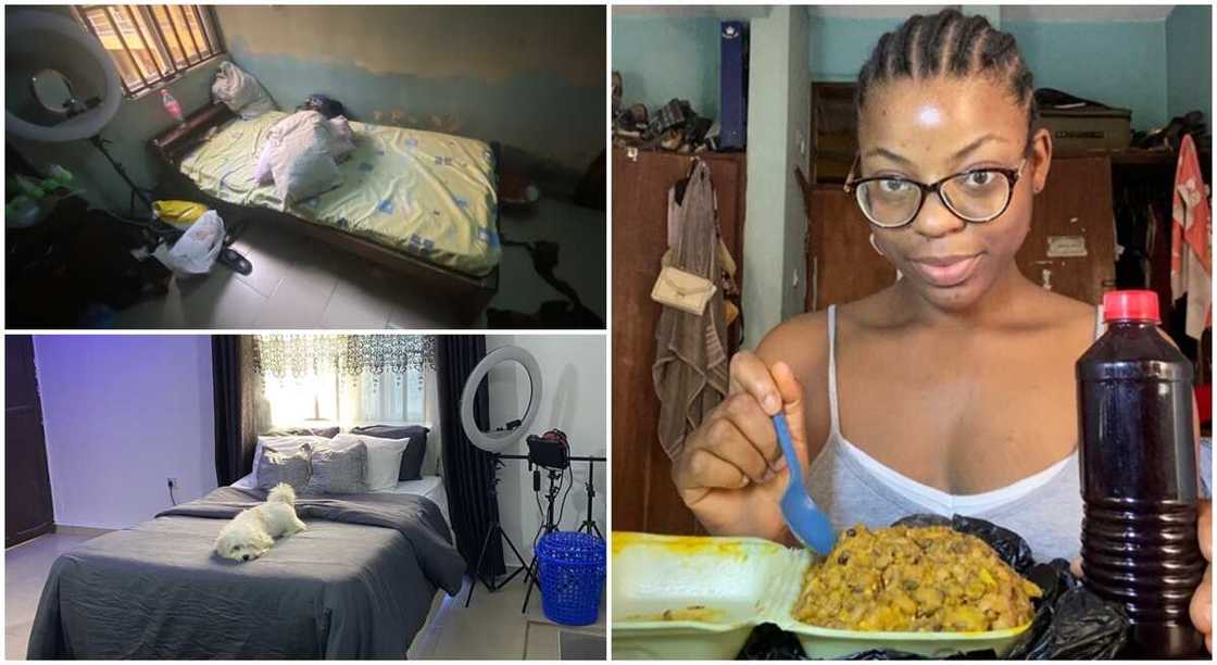 Nigerian lady celebrates leaving the trenches with beautiful photos. Nigerian lady celebrates leaving the trenches with beautiful photos.