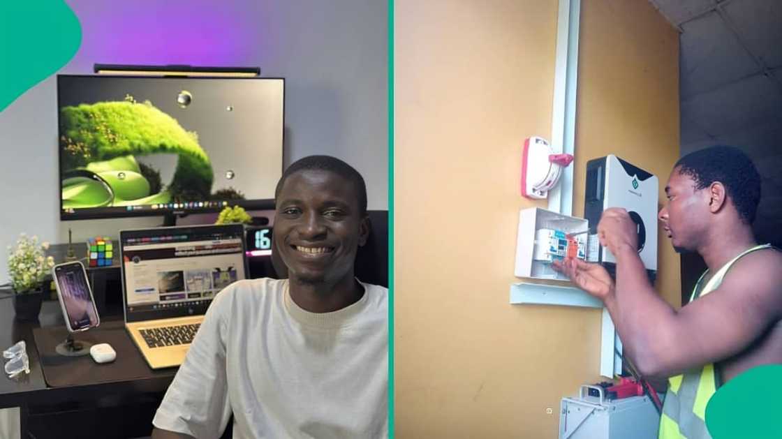 Nigerian man ends power outage worries with solar system, shares installation cost Nigerian man ends power outage worries with solar system, shares installation cost
