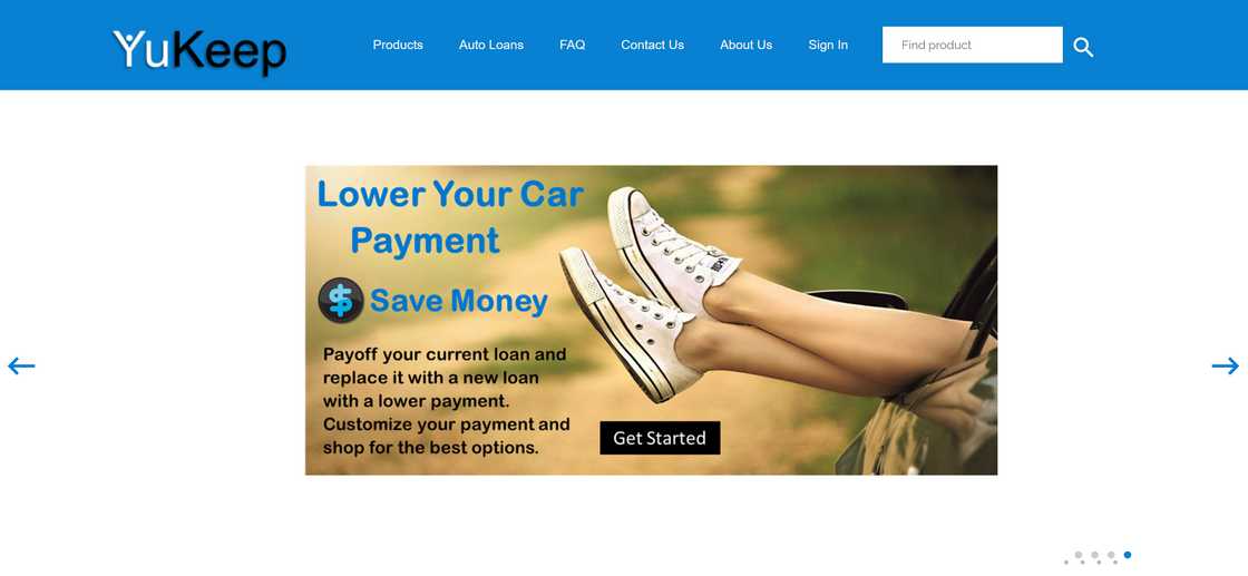 YuKeep homepage YuKeep homepage