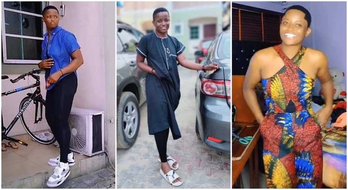 Photos of Nigerian lady who looks like man. Photos of Nigerian lady who looks like man.