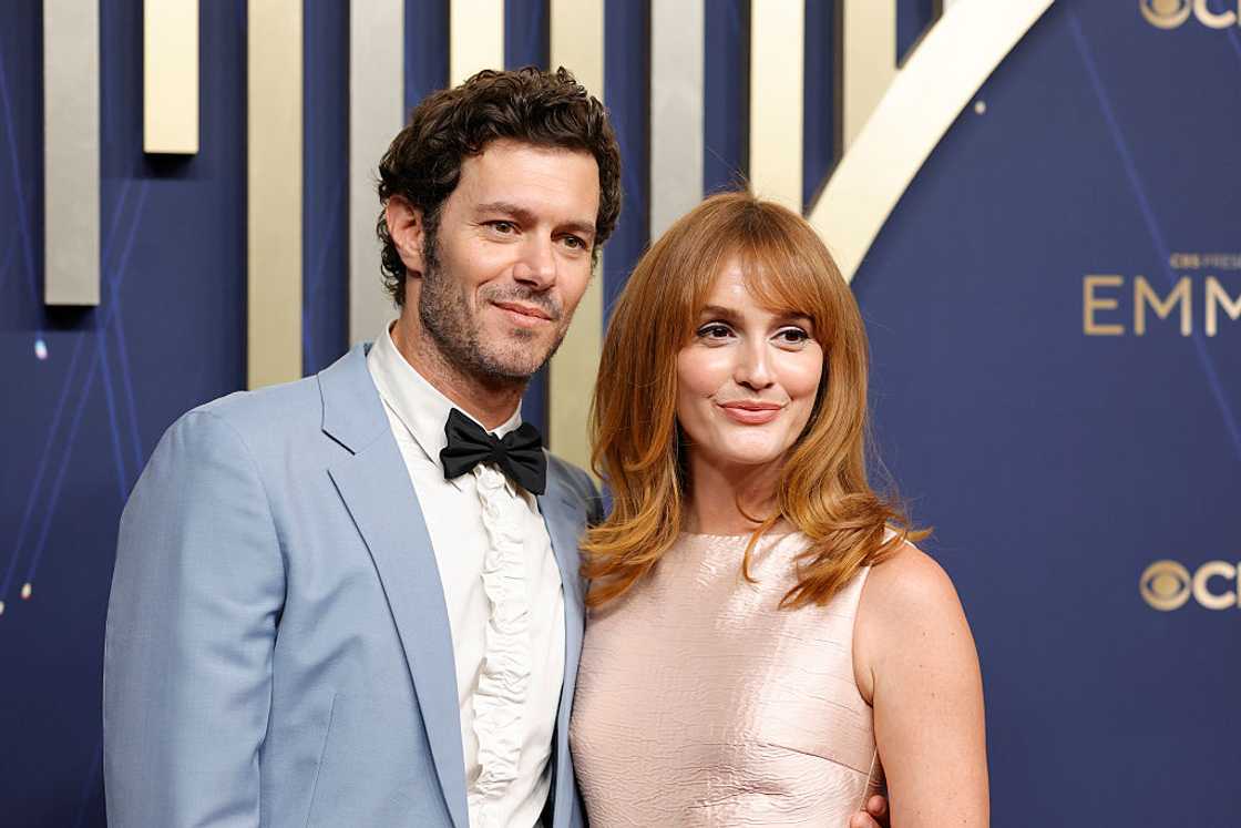 Adam Brody and Leighton Meester at Peacock Theatre