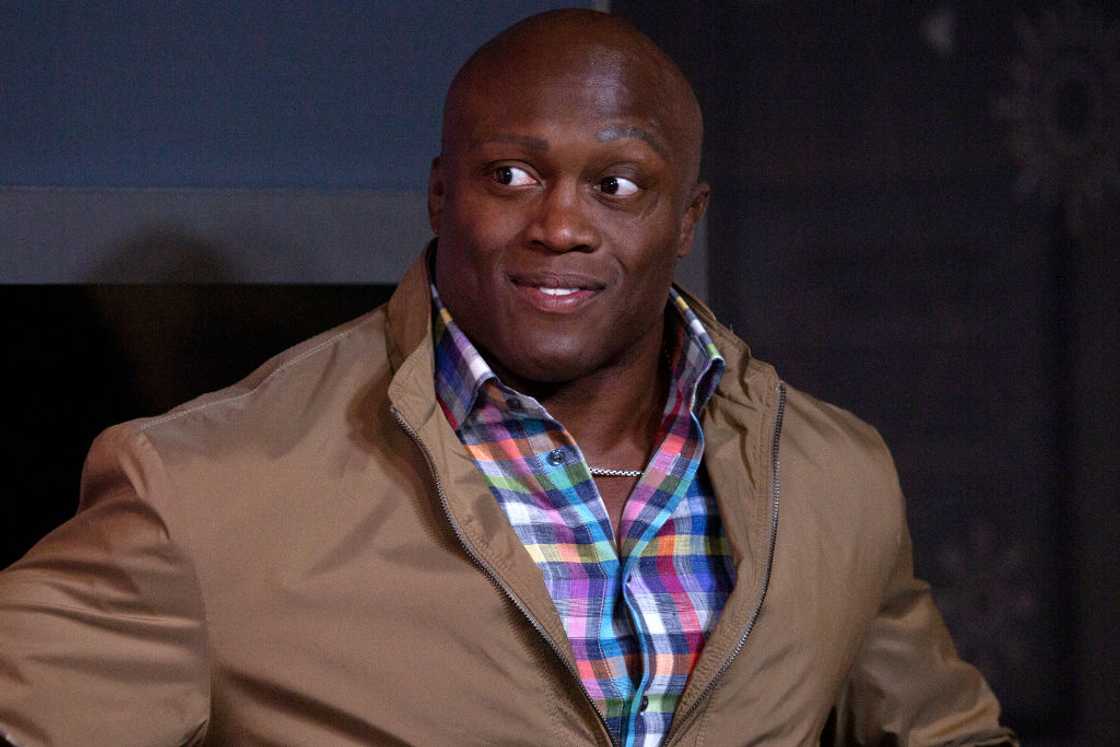 Bobby Lashley at The Empire State Building in New York City.