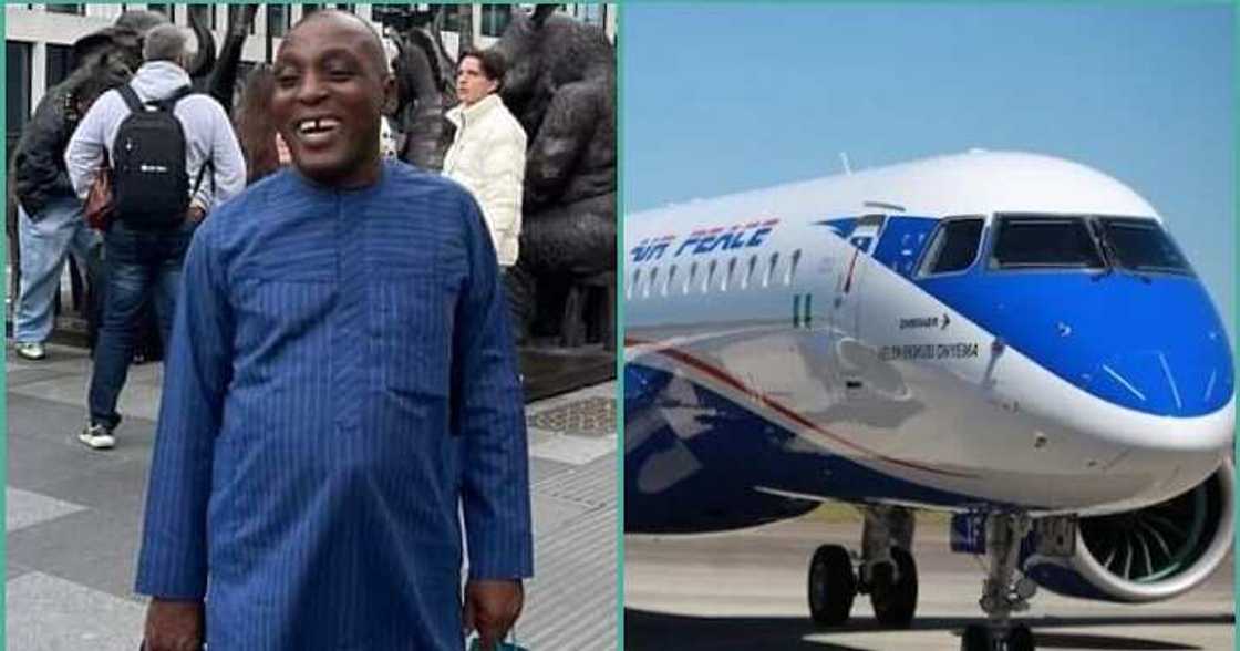 Nigerian man shares his experience after boarding Air Peace flight to London Nigerian man shares his experience after boarding Air Peace flight to London