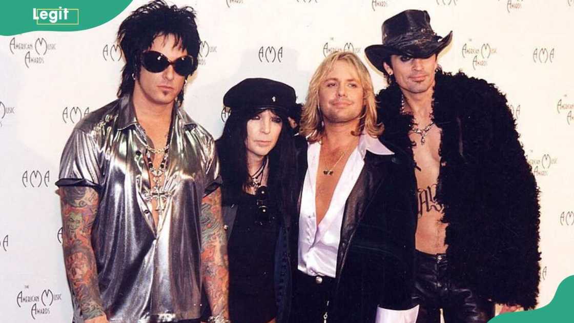 Nikki Sixx, Mick Mars, Vince Neil and Tommy Lee Nikki Sixx, Mick Mars, Vince Neil and Tommy Lee