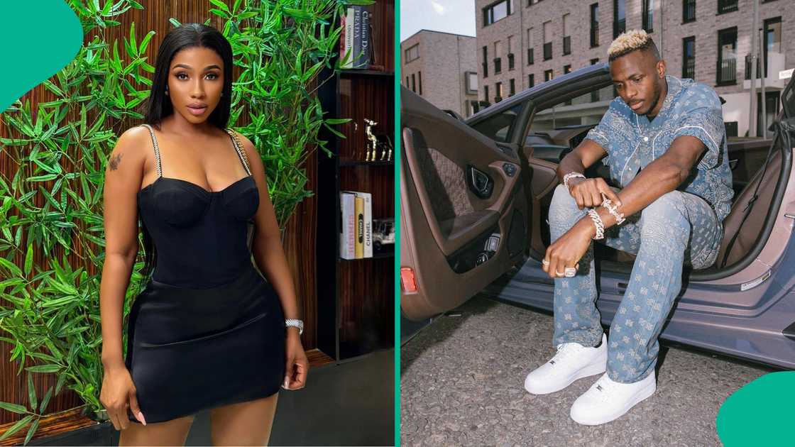 Victor Osimhen and Mercy Eke Victor Osimhen and Mercy Eke