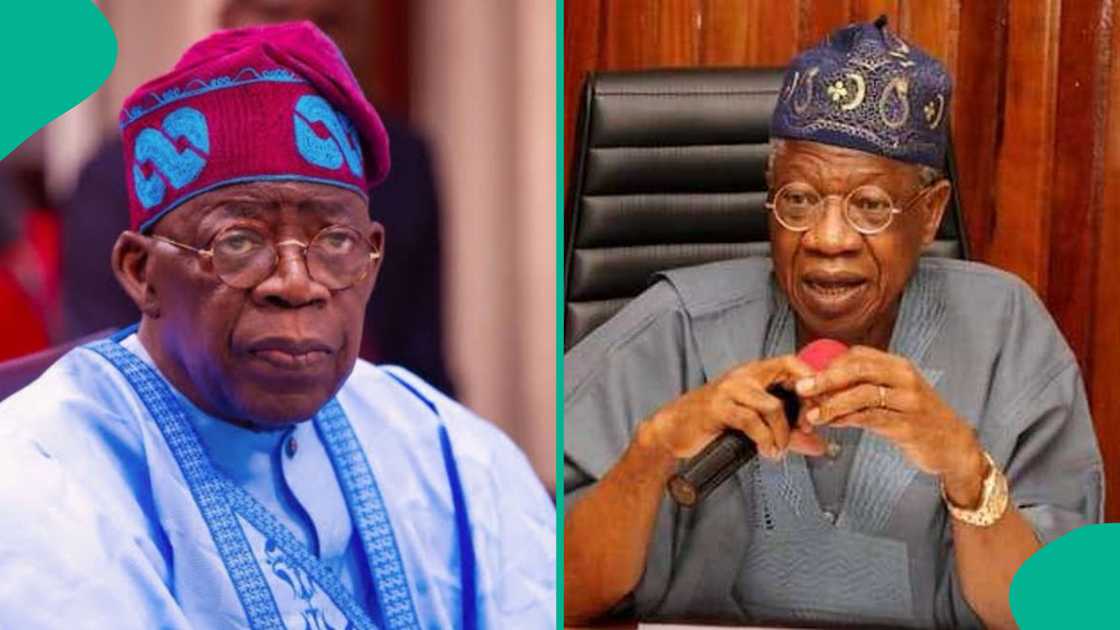 Lai Mohammed da shugaba Bola Tinubu