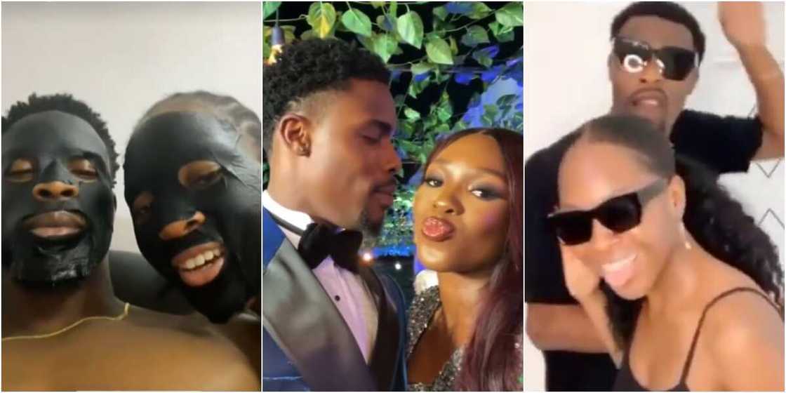 X times BBNaija Neo and Vee showed couple goals on social media