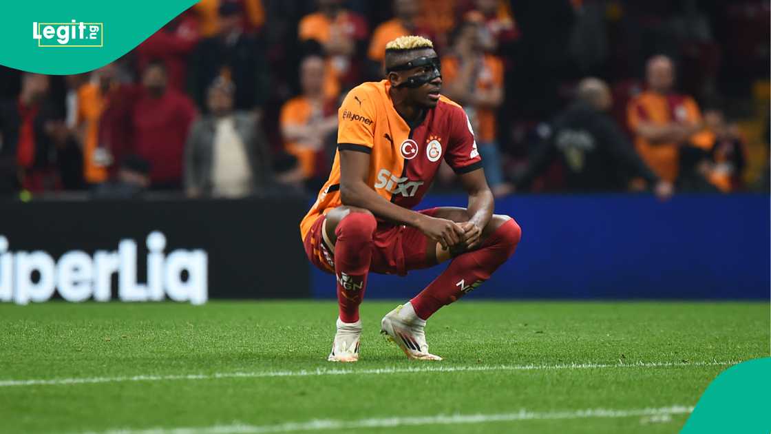 Victor Osimhen, Galatasaray, Antalyaspor, Rams Park, Istanbul, Turkiye, Super Lig. Victor Osimhen, Galatasaray, Antalyaspor, Rams Park, Istanbul, Turkiye, Super Lig.