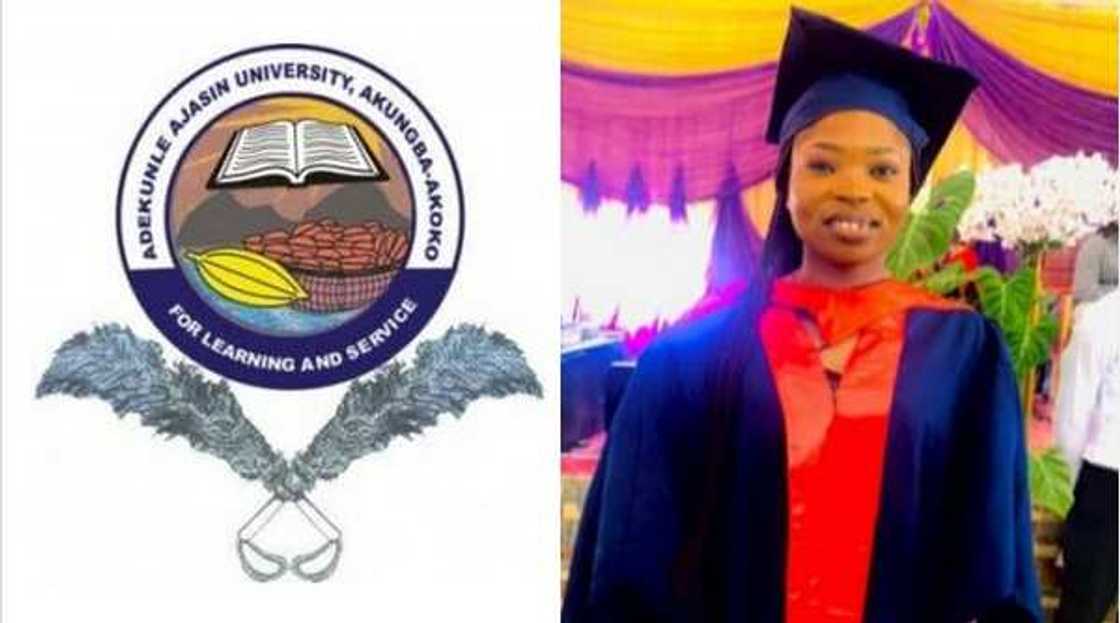 Nigerian lady emerges best graduating student in Biochemistry at Adekunle Ajasin University Nigerian lady emerges best graduating student in Biochemistry at Adekunle Ajasin University